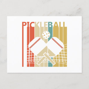 Vintage Retro Pickleball  Postcard