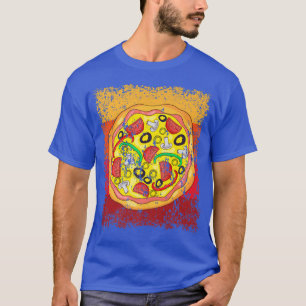 Vintage Retro Pizza 1833 T-Shirt