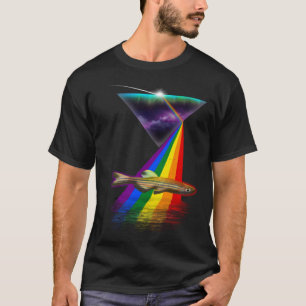 Vintage Retro Prism Zebrafish T-Shirt