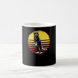 Vintage Retro Racoon Coffee Mug