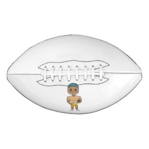 vintage retro rainbow football player ombre