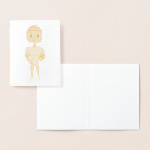 vintage retro rainbow football player ombre   foil card