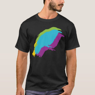 Vintage Retro Raven Bird Tee