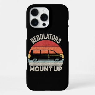 Vintage Retro Regulators Mount Up Funny Mum iPhone 16 Pro Max Case