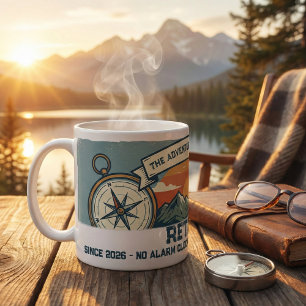 Vintage Retro Retirement Adventure Coffee Mug