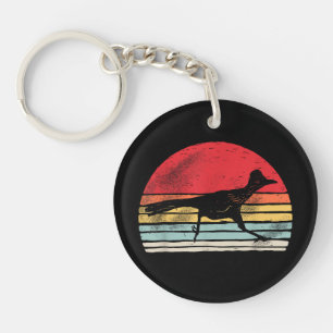 Vintage Retro Roadrunner Animal Lover Gift Key Ring