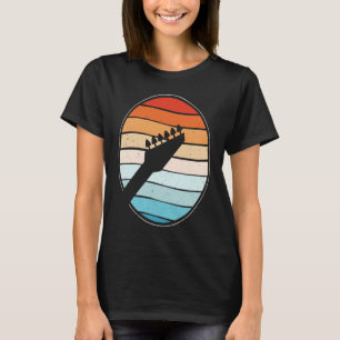 Vintage Retro Rock & Roll Music and Guitar Lover T-Shirt