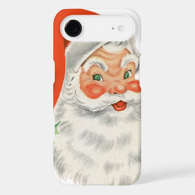 Vintage Retro Santa Claus Case-Mate iPhone Case (Back)