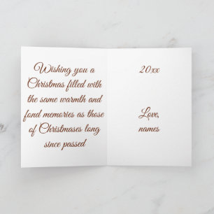 Vintage/retro Santa visiting at Christmas Card