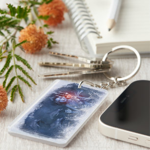 Vintage Retro Sea Travel Key Ring