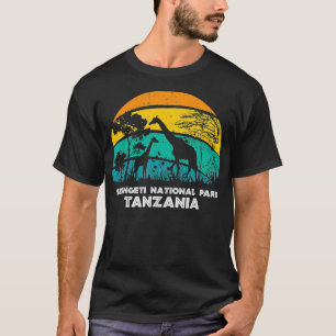 Vintage Retro Serengeti National Park 1 T-Shirt