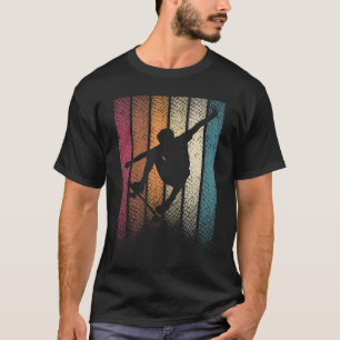 Vintage Retro Skateboarding T-Shirt