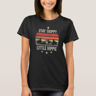 Vintage Retro Stay Trippy Little Hippie Hippies Hi T-Shirt