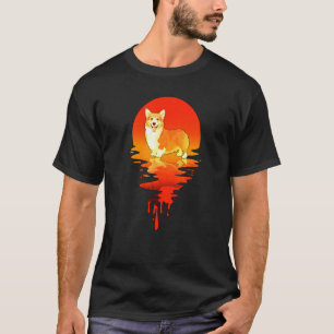 Vintage Retro Style Corgi Corgi T-Shirt