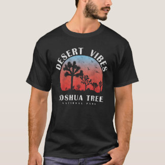 Vintage Retro Style Desert Vibes Joshua Tree Natio T-Shirt
