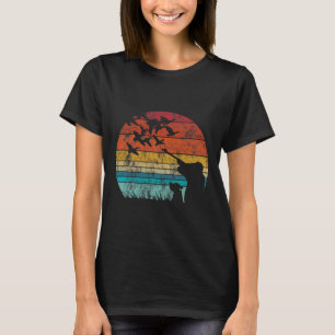 Vintage Retro Style Duck Hunting  T-Shirt