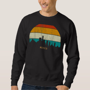 Vintage Retro Style North America skyline cityscap Sweatshirt