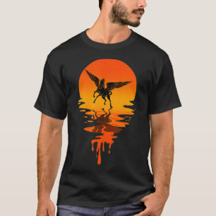Vintage Retro Style Pegasus  T-Shirt