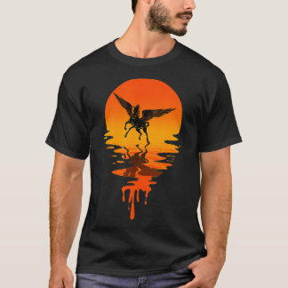 Vintage Retro Style Pegasus  T-Shirt