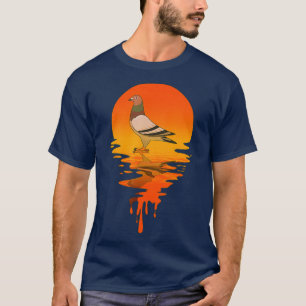 Vintage Retro Style Pigeon T-Shirt