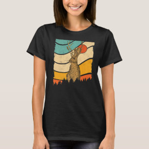 Vintage Retro Style Summer Paradise Palm Trees Cal T-Shirt