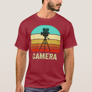 Vintage Retro Style Sunset Film Maker _nxpl T-Shirt