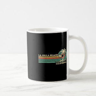 Vintage Retro Summer Vacation California La Jolla  Coffee Mug