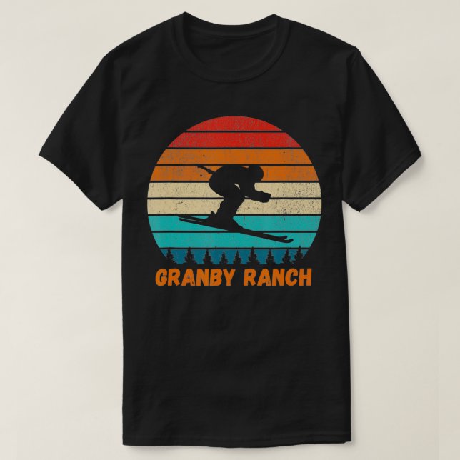 Vintage retro sunset  T-Shirt (Design Front)
