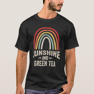 Vintage Retro Sunshine And Green Tea  Summer T-Shirt