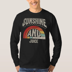 Vintage Retro Sunshine And Juice Summer 1 T-Shirt