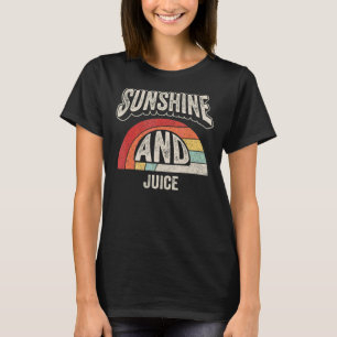 Vintage Retro Sunshine And Juice  Summer 1 T-Shirt