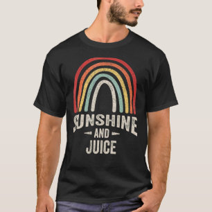 Vintage Retro Sunshine And Juice Summer 4 T-Shirt