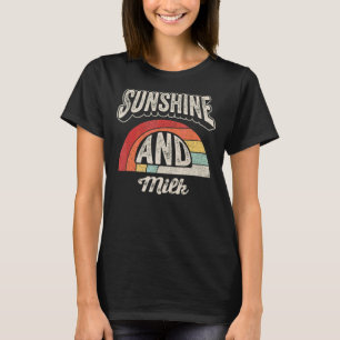 Vintage Retro Sunshine And Milk Summer 1 T-Shirt