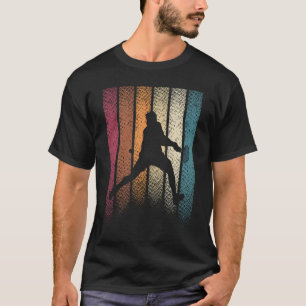 Vintage Retro Tennis Player T-Shirt