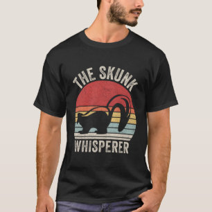 Vintage Retro The Skunk Whisperer T-Shirt