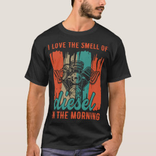 Vintage Retro Truck Drivers awesome asanas T-Shirt
