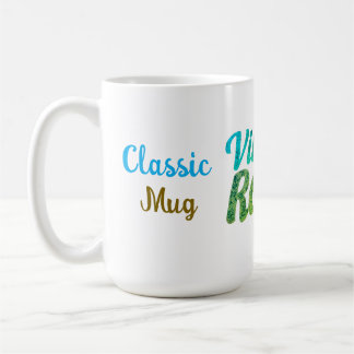 Vintage Retro Typography Design - Coffee Mug