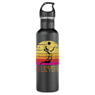 Vintage Retro Volleyball Design - Volleyball Gift  710 Ml Water Bottle