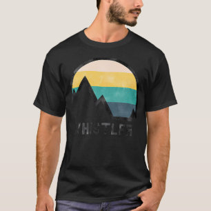 Vintage Retro Whistler Canada Hiking T-Shirt