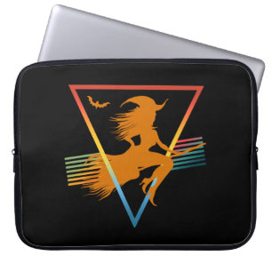 VINTAGE RETRO WITCH LAPTOP SLEEVE