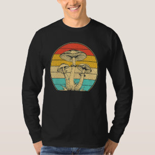 Vintage Retro Woodland Mushroom Forest Mushroom Na T-Shirt