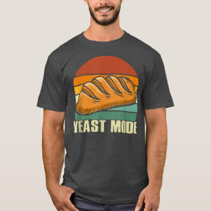 Vintage Retro Yeast Mode Bread Baking Baker Bakery T-Shirt