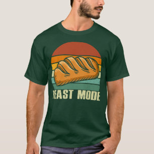 Vintage Retro Yeast Mode Bread Baking Baker Bakery T-Shirt