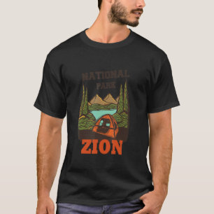 Vintage Retro Zion National Park Utah 1 T-Shirt