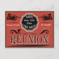Vintage Reunion Save The Date