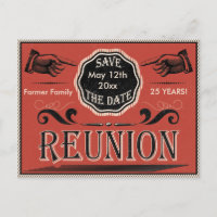 Vintage Reunion Save The Date