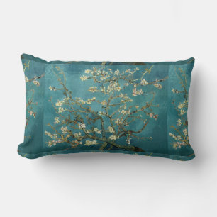 Vintage Reversible Van Gogh Almond Blossom Lumbar Cushion