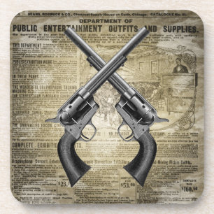 Vintage Revolvers Coaster