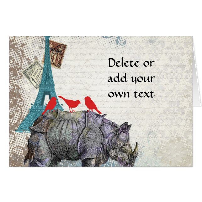 Vintage rhino (Front Horizontal)