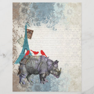 Vintage rhino flyer